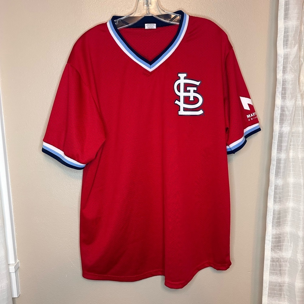 St. Louis Cardinals Unisex Big Mac Baseball Jersey Shirt Sz XL Mark McGw…